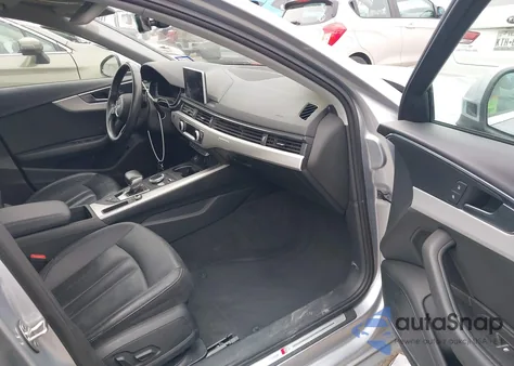 2018 Audi A4 2.0T Premium/2.0T Tech Premium from USA, damaged, VIN WAUENAF40JA110658